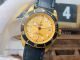Perfect Replica Tudor All Gold Case Yellow Face Black Leather Strap 42mm Watch (3)_th.jpg